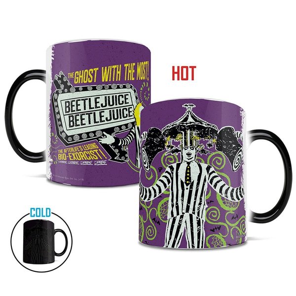 Trend Setters Beetlejuice the Ghost with the Most Morphing Heat-Sensitive Mug - 11 oz TR127180